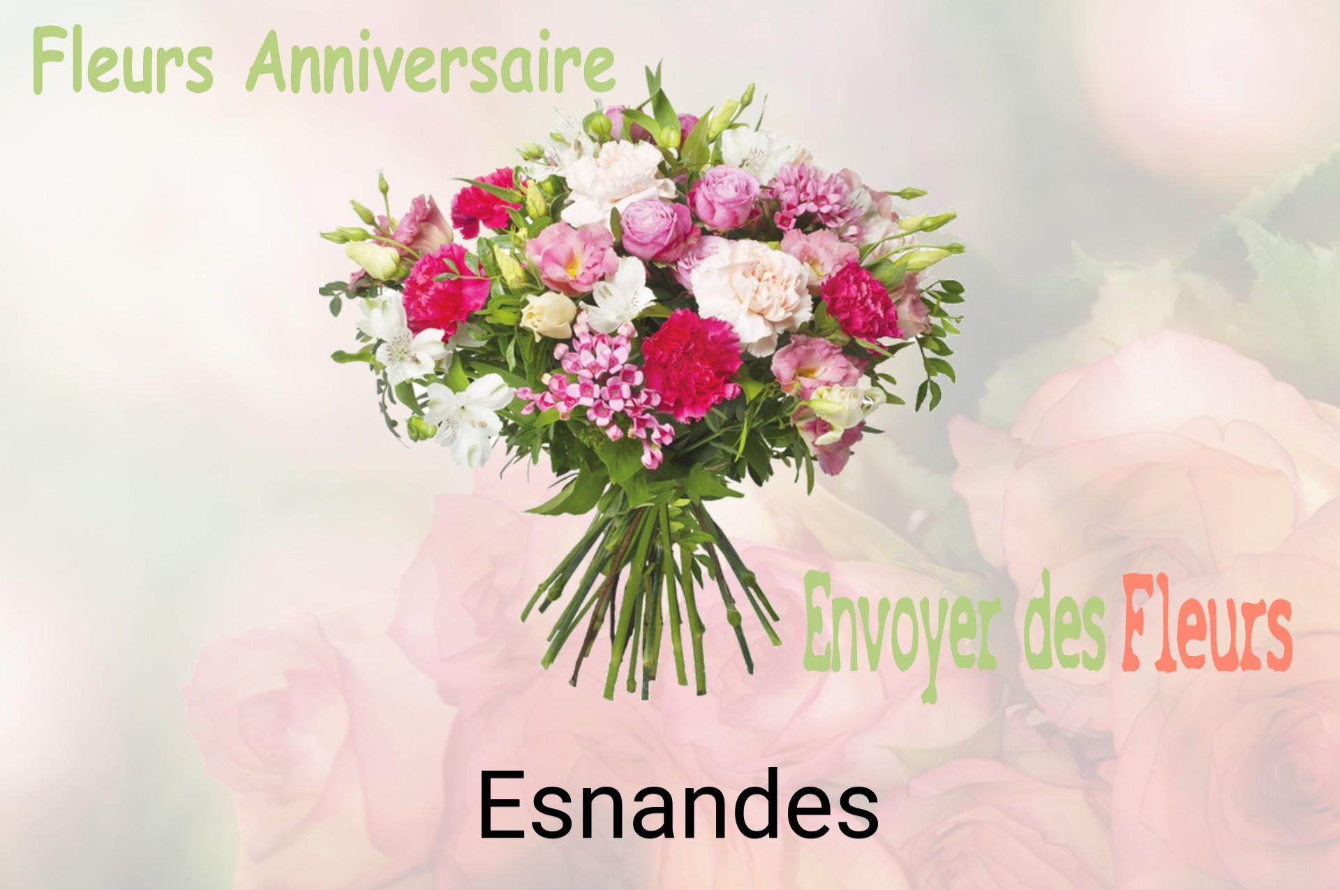 Bouquet de fleurs d’anniversaire livré à Esnandes